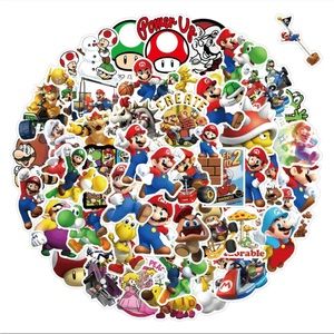 NWT 50 Piece 2.5 Inches Mario Stickers